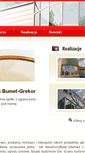 Mobile Screenshot of bumet-grekor.com.pl